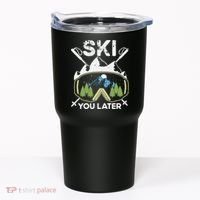 Ski You Later Skiing Winter Sport Tumbler thumb 0