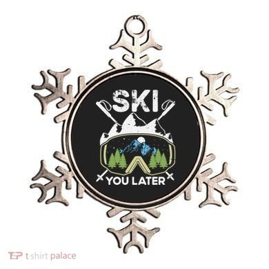 Ski You Later Skiing Winter Sport Ornament