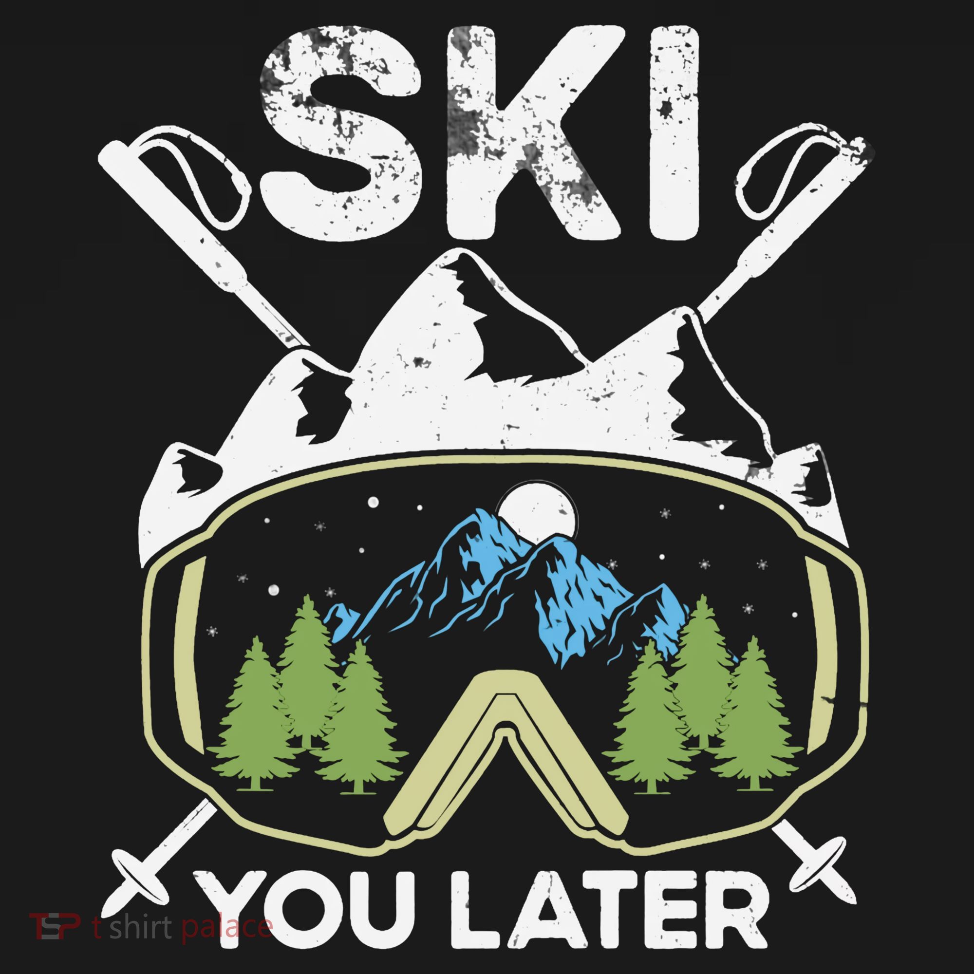 Ski You Later Skiing Winter Sport Women's Tank Top