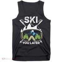 Ski You Later Skiing Winter Sport Tank Top thumb 0