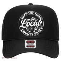 Support Your Local County Fair Animals Farm And Circus Tent Hat thumb 0