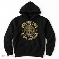 Support Your Local Hookers Fishing Fisherman Master Baiter Hoodie thumb 0