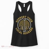 Support Your Local Hookers Fishing Fisherman Master Baiter Women's Tank Top thumb 0