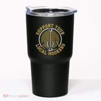 Support Your Local Hookers Fishing Fisherman Master Baiter Tumbler thumb 0