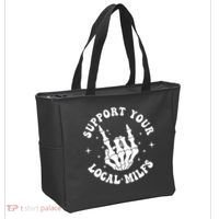 Support Your Local Milfs Tote Bag thumb 2