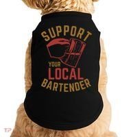 Support Your Local Bartender Doggie Tank thumb 0