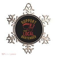 Support Your Local Bartender Ornament thumb 0
