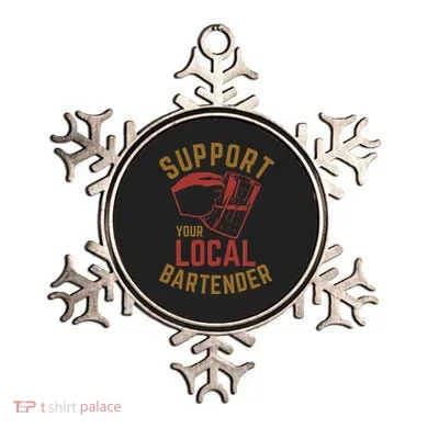 Support Your Local Bartender Ornament