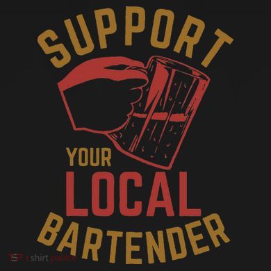 Support Your Local Bartender Tank Top