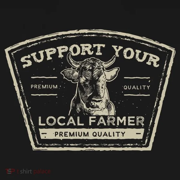 Support Your Local Farmer Eat Beef Doggie Tank
