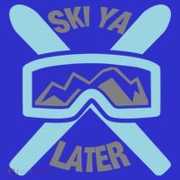 Ski Ya Later Funny Skiing Gift Great Gift Sweatshirt thumb 3