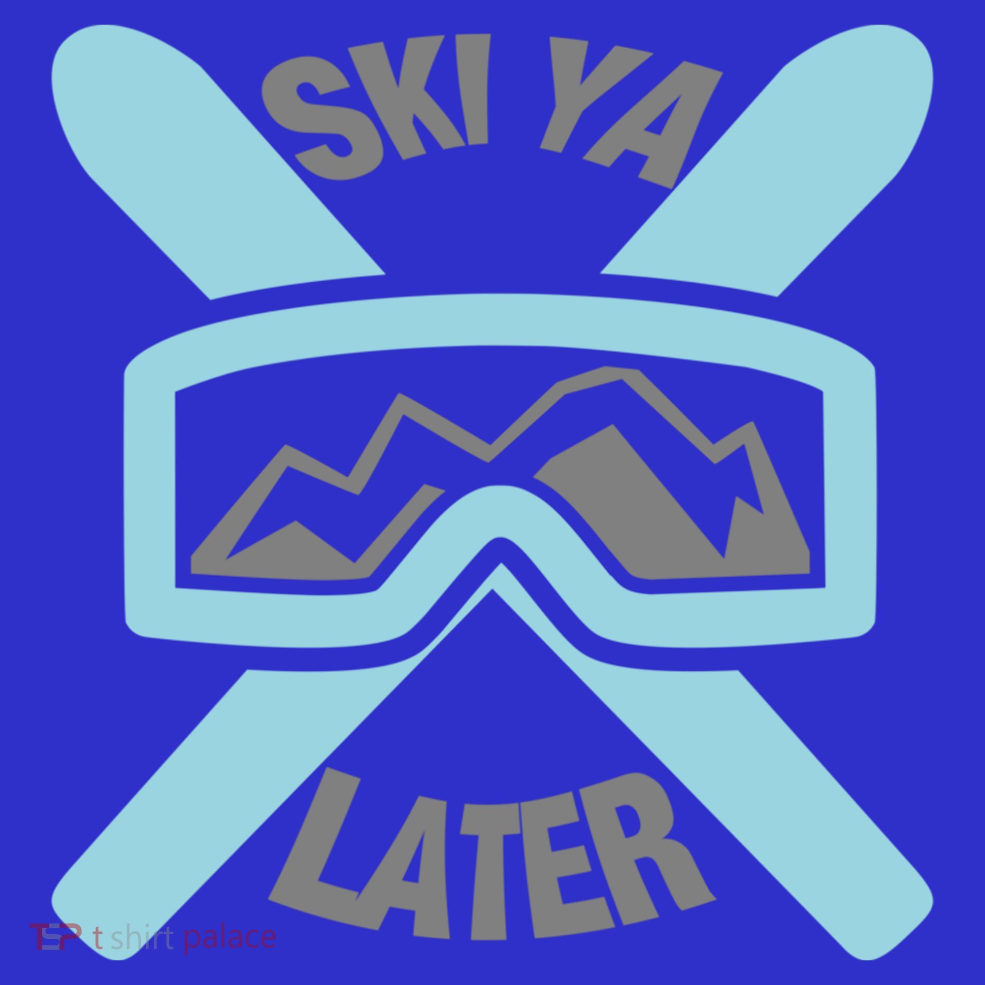 Ski Ya Later Funny Skiing Gift Great Gift Kids Sweatshirt