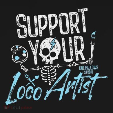Support Your Loco Artist Creative Design Hoodie