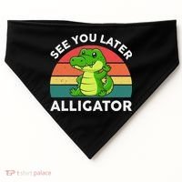 See You Later Alligator Crocodile Funny USA-Made Doggie Bandana thumb 0