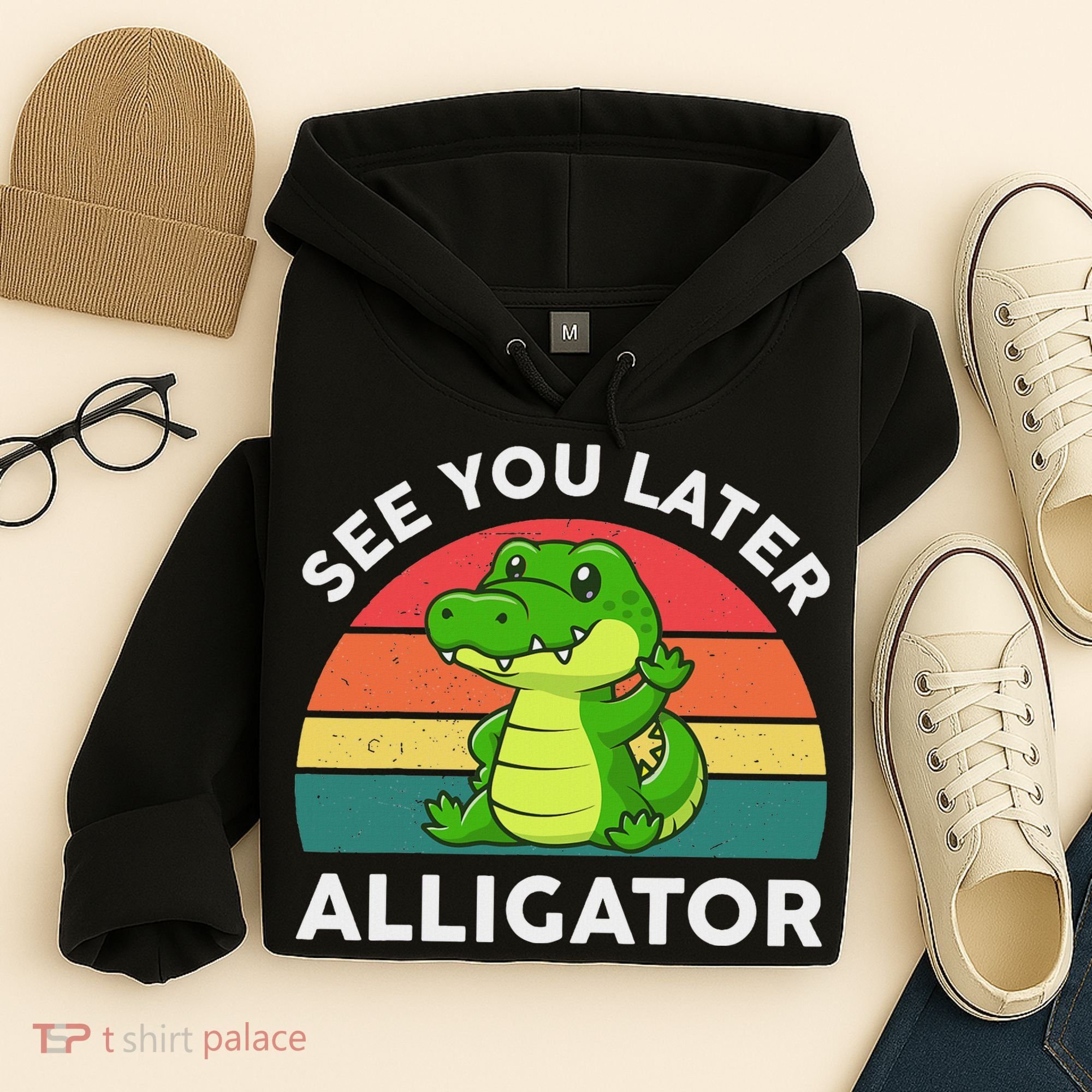 See You Later Alligator Crocodile Funny Hoodie