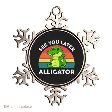 See You Later Alligator Crocodile Funny Ornament