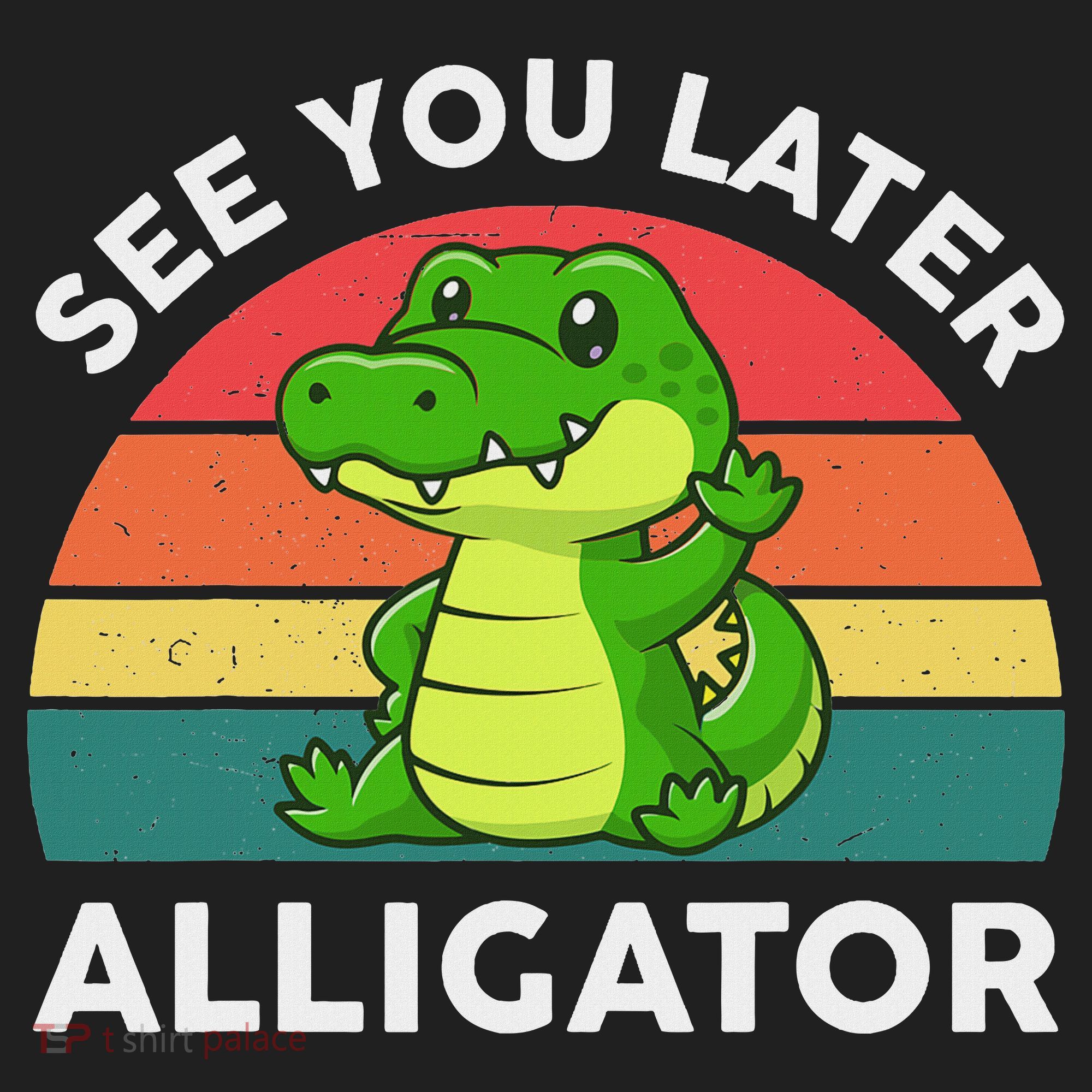See You Later Alligator Crocodile Funny Hat