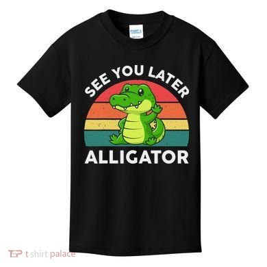 See You Later Alligator Crocodile Funny Kids T-Shirt