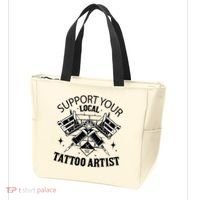 Support Your Local Tattoo Artist Tote Bag thumb 3