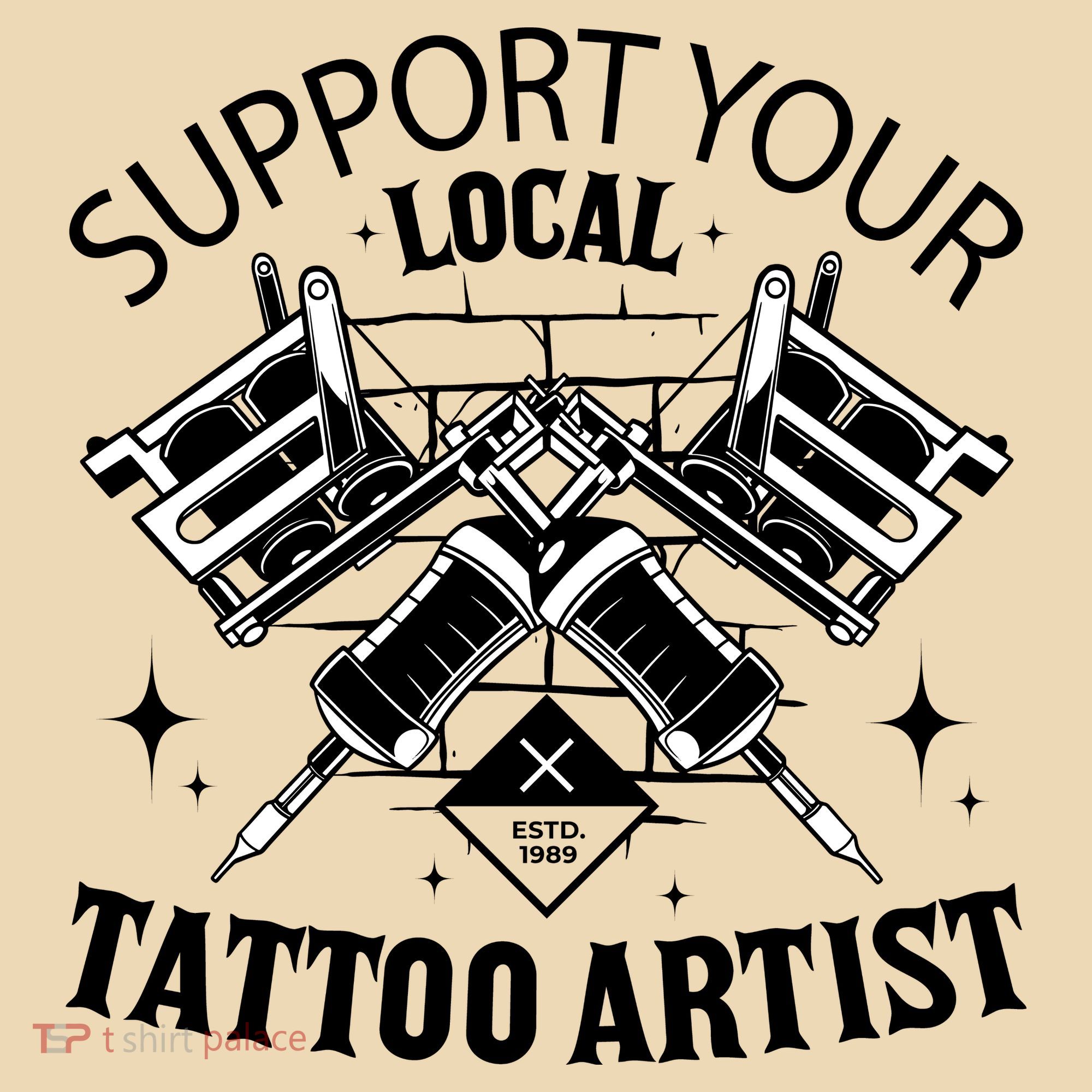 Support Your Local Tattoo Artist Tote Bag