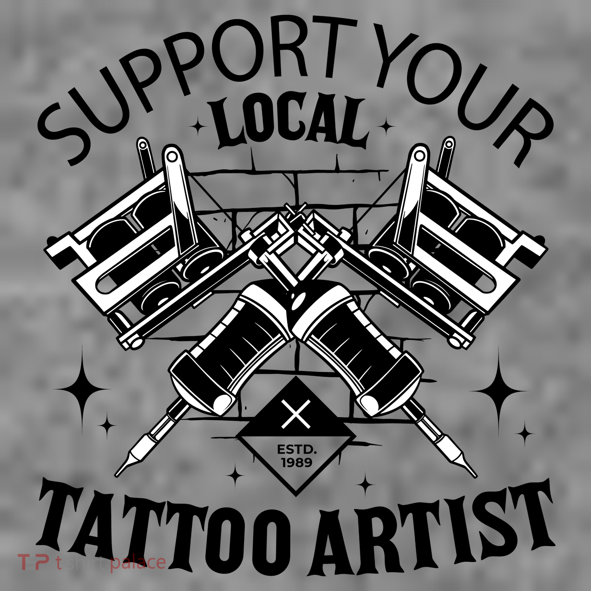 Support Your Local Tattoo Artist Toddler Hoodie
