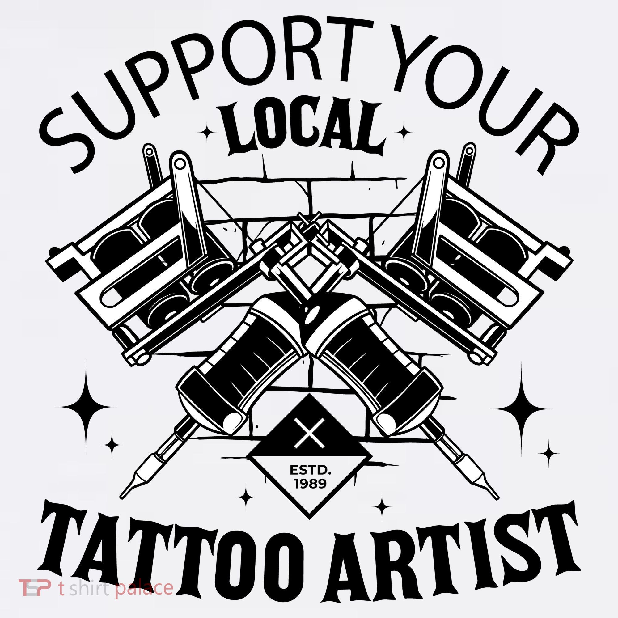 Support Your Local Tattoo Artist Hoodie