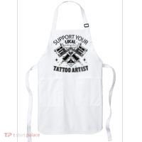 Support Your Local Tattoo Artist Apron thumb 0