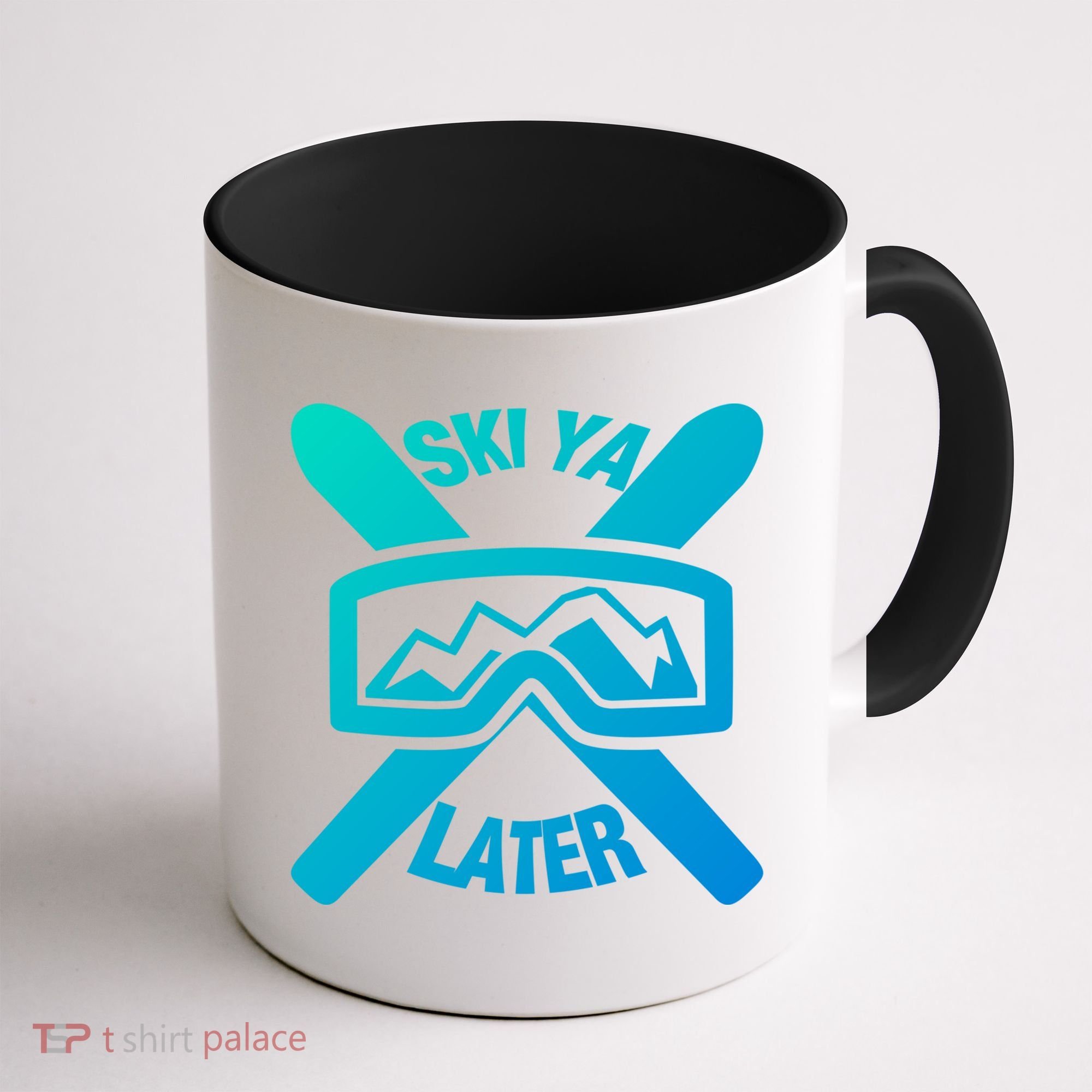 Ski Ya Later Funny Skiing Gift Great Gift Coffee Mug