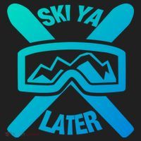Ski Ya Later Funny Skiing Gift Great Gift Beanie thumb 2
