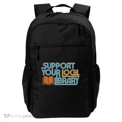 Support Your Local Library Backpack