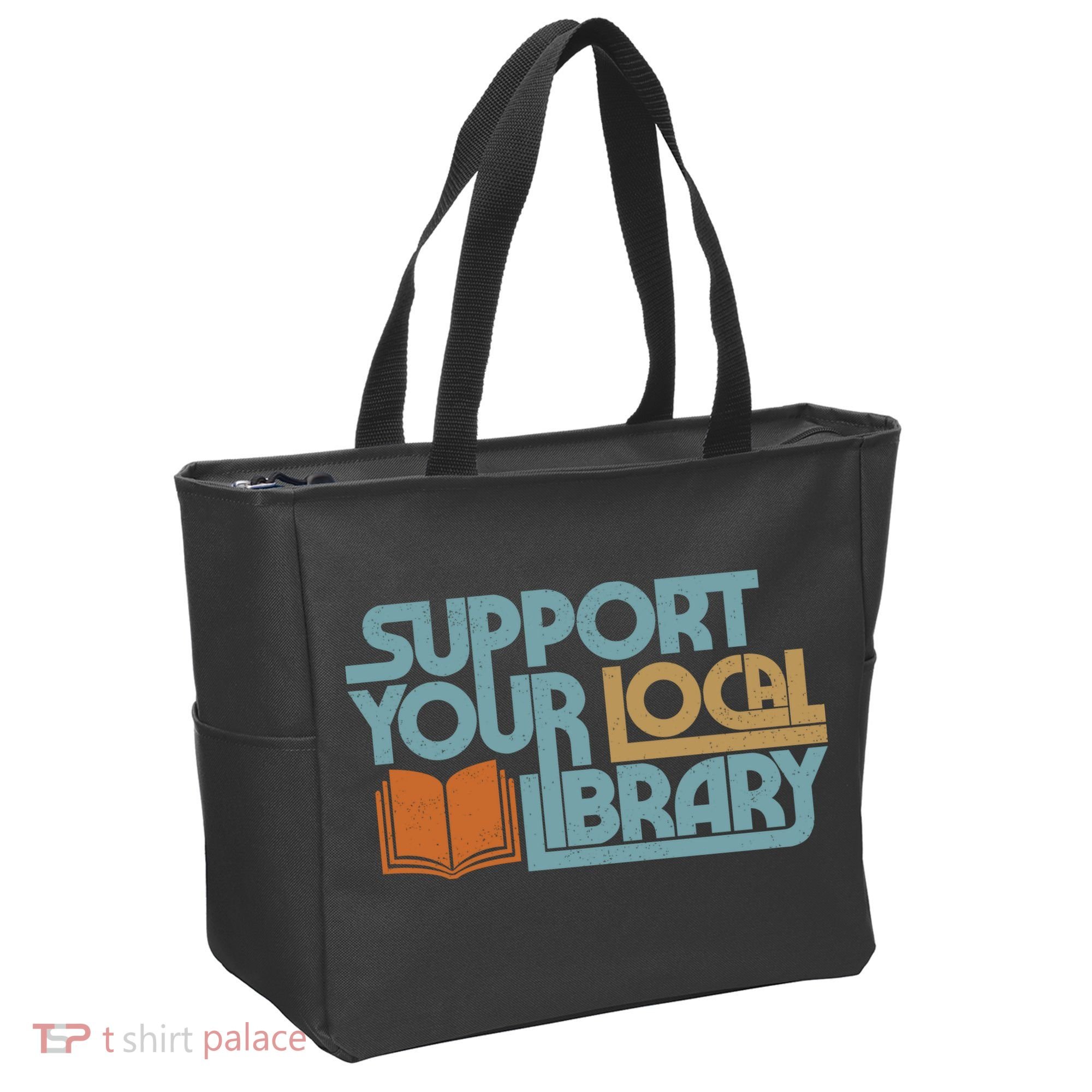 Support Your Local Library Tote Bag