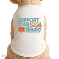 Support Your Local Library Doggie Tank thumb 0