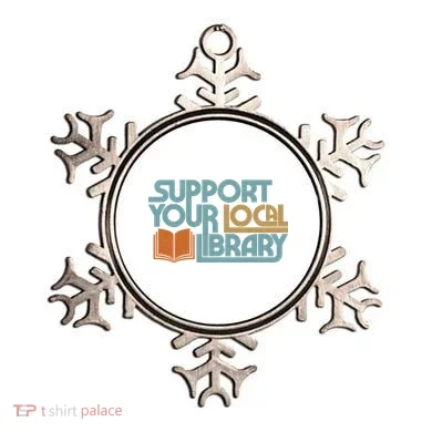Support Your Local Library Ornament