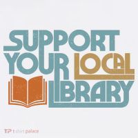Support Your Local Library Women's Long Sleeve Shirt thumb 2