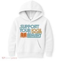 Support Your Local Library Kids Hoodie thumb 0