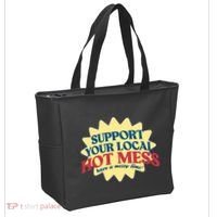 Support Your Local Hot Mess Have A Messy Time Tote Bag thumb 2
