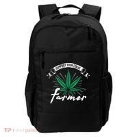 Support Your Local Weed Farmer Funny Cannabis Marijuana Gift Backpack thumb 0