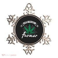 Support Your Local Weed Farmer Funny Cannabis Marijuana Gift Ornament thumb 0
