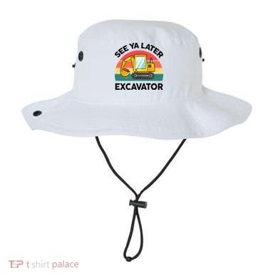 See Ya Later Excavator Kids Funny Bucket Hat