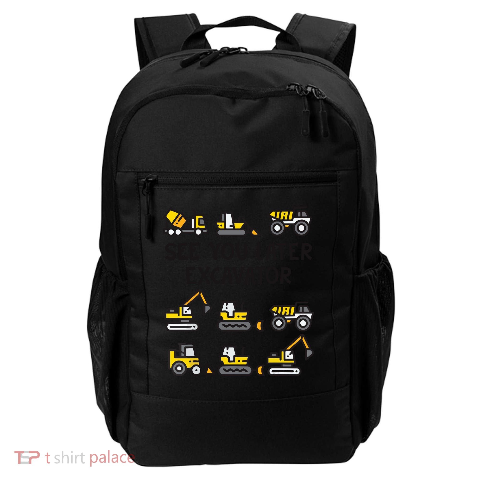 See You Later Excavator Backpack