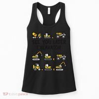 See You Later Excavator Women's Tank Top thumb 0