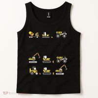 See You Later Excavator Tank Top thumb 2