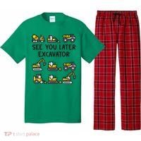 See You Later Excavator Pajama Set thumb 0