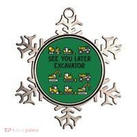 See You Later Excavator Ornament thumb 0