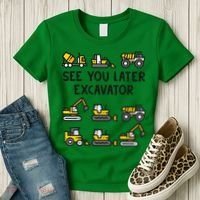 See You Later Excavator Women's T-Shirt thumb 3