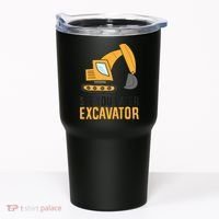 See You Later Excavator Boy Excavator Tumbler thumb 0