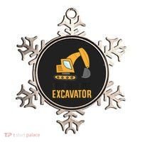 See You Later Excavator Boy Excavator Ornament thumb 0