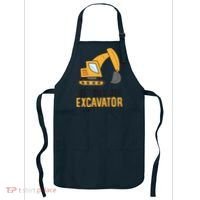 See You Later Excavator Boy Excavator Apron thumb 0