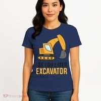 See You Later Excavator Boy Excavator Women's T-Shirt thumb 4