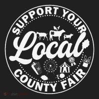 Support Your Local County Fair Animals Farm And Circus Tent Tumbler thumb 3